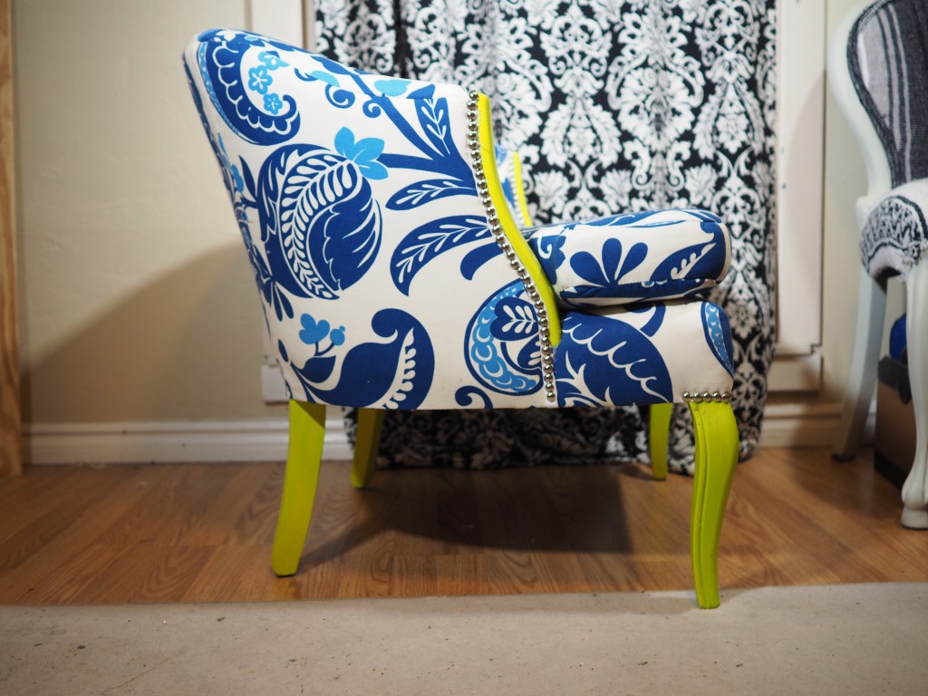 Neon Chair Makeover